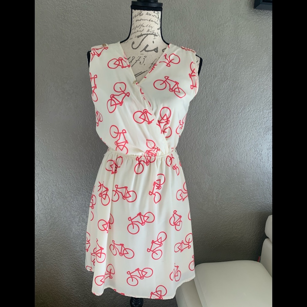 ☀️ summer beautiful dress 👗 🚲